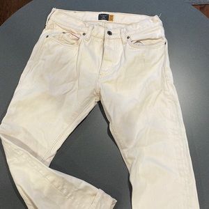 Jcrew 484 fit off white jeans - 30x30